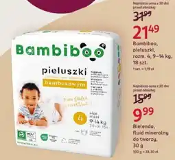 Rossmann Bambiboo, pieluszki, rozm. 4 oferta