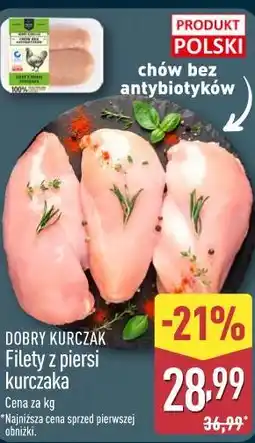 ALDI Filety z piersi kurczaka oferta