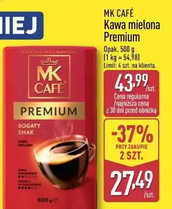 ALDI MK CAFÉ Kawa mielona Premium oferta