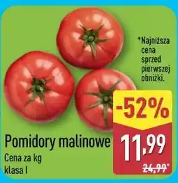 ALDI Pomidory malinowe oferta