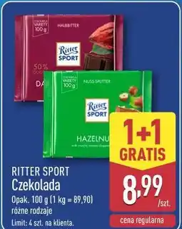 ALDI RITTER SPORT Czekolada oferta