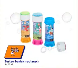 Action Zestaw baniek mydlanych oferta