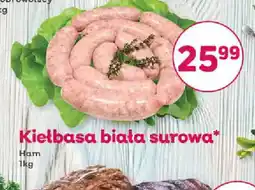Bliski Kiełbasa biała surowa oferta