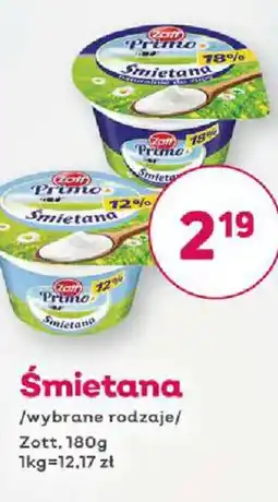 Bliski Smietana Zott Primo oferta