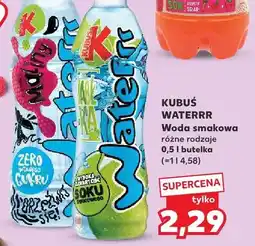 Kaufland Woda smakowa Waterrr różne rodzaje oferta