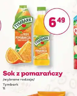 Bliski Sok z pomarańczy Tymbark oferta