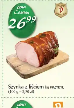 Cezar Delikatesy Szynka z liściem Przybył oferta