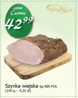 Cezar Delikatesy Szynka wiejska Nik-Pol oferta