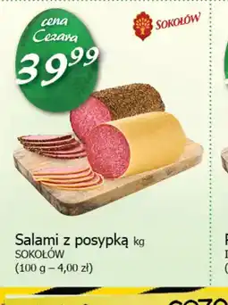 Cezar Delikatesy Salami z posypką Sokołów oferta