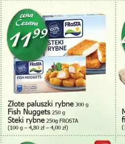 Cezar Delikatesy Frosta Steki rybne oferta