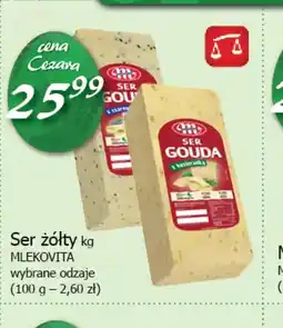 Cezar Delikatesy Mlekovita Ser żółty Gouda oferta