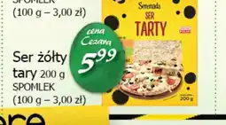 Cezar Delikatesy Spomlek ser żółty tarty oferta