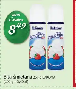 Cezar Delikatesy Bita śmietana Bakoma oferta