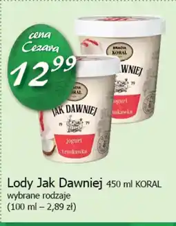 Cezar Delikatesy Koral Lody Jak Dawniej oferta