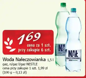 Cezar Delikatesy Woda Nałęczowianka oferta