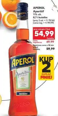 Kaufland APEROL Aperitif 11% alk oferta