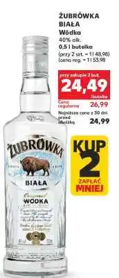 Kaufland ŻUBRÓWKA BIAŁA oferta