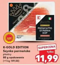 Kaufland K-GOLD EDITION Szynka parmeńska plastry oferta
