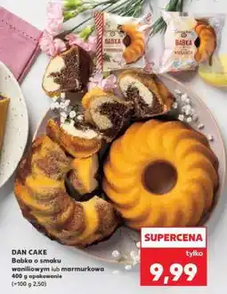 Kaufland DAN CAKE Babka o smaku waniliowym lub marmurkowa oferta