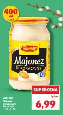 Kaufland WINIARY Majonez dekoracyjny 400 ml słoik oferta