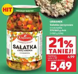 Kaufland URBANEK Sałatka jarzynowa z kukurydzą oferta