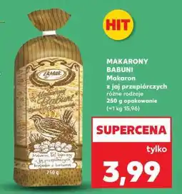 Kaufland MAKARONY BABUNI oferta