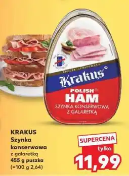 Kaufland KRAKUS Szynka konserwowa z galaretką oferta