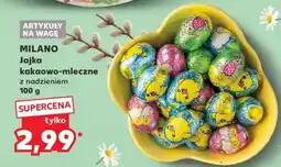 Kaufland MILANO Jajka kakaowo-mleczne z nadzieniem 100 g oferta