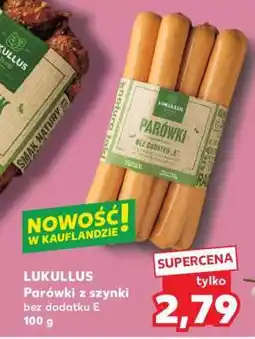 Kaufland LUKULLUS Parówki z szynki oferta
