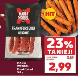 Kaufland MADEJ WRÓBEL Frankfurterki oferta