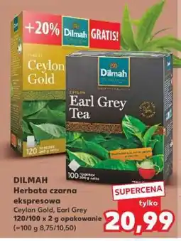 Kaufland DILMAH Herbata czarna ekspresowa oferta
