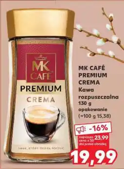 Kaufland MK CAFÉ PREMIUM CREMA oferta