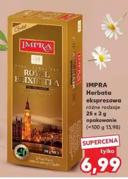 Kaufland IMPRA Herbata ekspresowa oferta