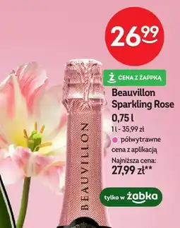Żabka Beauvillon Sparkling Rose oferta