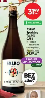 Żabka Napój F'ALKO Sparkling Tea 0% Earl Grey bezalkoholowy oferta