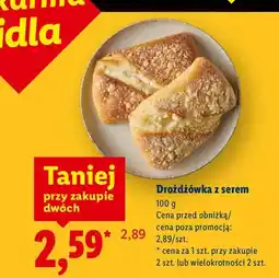 Lidl Drożdżówka z serem oferta