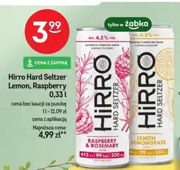 Żabka Napój alkoholowy Hard Seltzer Raspberry oferta