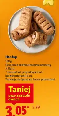 Lidl Hot dog oferta