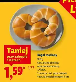 Lidl Rogal maślany oferta