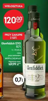 Żabka Whisky Glenfiddich 12YO oferta