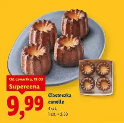 Lidl Ciasteczka canelle oferta