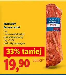 Lidl Boczek carski oferta