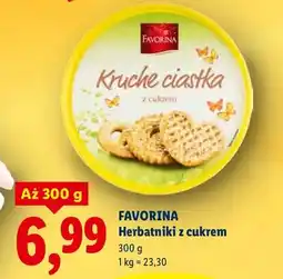 Lidl Herbatniki z cukrem oferta