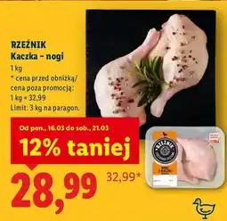 Lidl Kaczka - nogi oferta