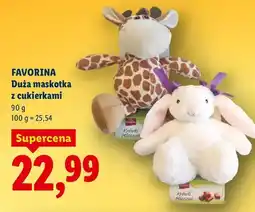 Lidl Duża maskotka z cukierkami oferta