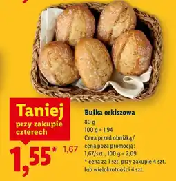Lidl Bułka orkiszowa oferta
