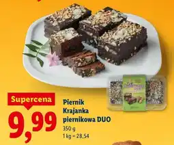 Lidl Piernik Krajanka piernikowa DUO oferta