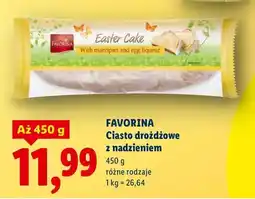 Lidl Ciasto drożdżowe z nadzieniem różne rodzaje oferta
