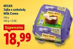 Lidl Jajka z czekolady Milk Creme oferta