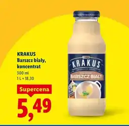 Lidl Barszcz biały koncentrat oferta